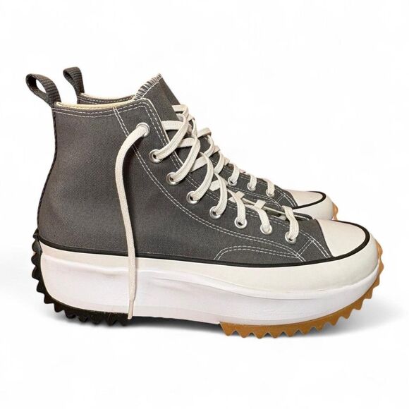 NIB Converse Run Star Hike Hi Iron Gray Platform Sz 10.5M/12W Chunky Gum Sole - Picture 7 of 13